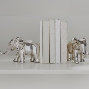 Pottery Barn Elephant Bookends